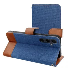 Samsung Galaxy A37 tok JEANS Book kék tok