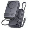 Hoco 20000 mAh powerbank, kompatibilis a MagSafe QC PD 45W Q44A fekete