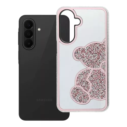 Samsung Galaxy A27 tok Teddy Bear tok rózsaszín-5903396453366 5 kép