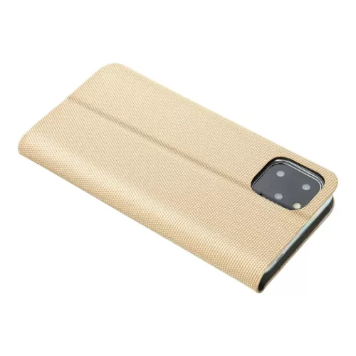 Samsung Galaxy A37 SENSITIVE könyvtok tok arany-5903396437717 7 kép