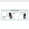 Powerbank UGREEN PB726 (55987B), 20000mAh, 165W, QC + PD, Szürke-6941876269921 6 kép