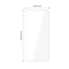 Samsung Galaxy A57 üvegfólia Tech-protect Glass Fit+ 2-pack átláts-5906302390885 2 kép