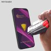 iPhone 17 OG Purple Big Curved kijelzővédő fólia fekete kerettel- 4 kép