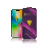 iPhone 17 Pro Max OG Purple Big Curved kijelzővédő fólia fekete kerettel