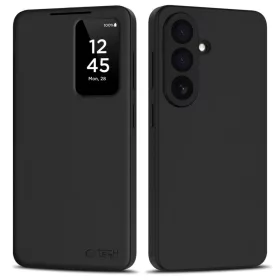   Samsung Galaxy S26+ Plus tok Tech-protect Smart Wallet Matte Black