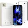 Google Pixel 9A / 10A fekete üvegfólia Tech-protect Glass Fit+ 2-pack