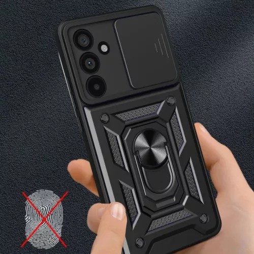 Samsung Galaxy A57 5G Tech-protect Camshield Pro tok, fekete-5906302390960 5 kép