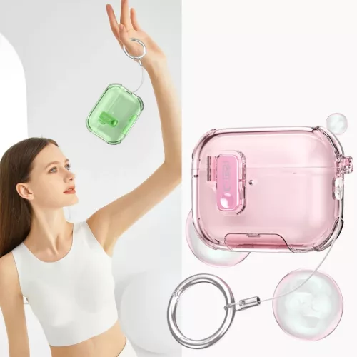 Apple AirPods Pro 3 Tech-Protect Bounce Pro Matcha Zöld tok-5906302392742 9 kép