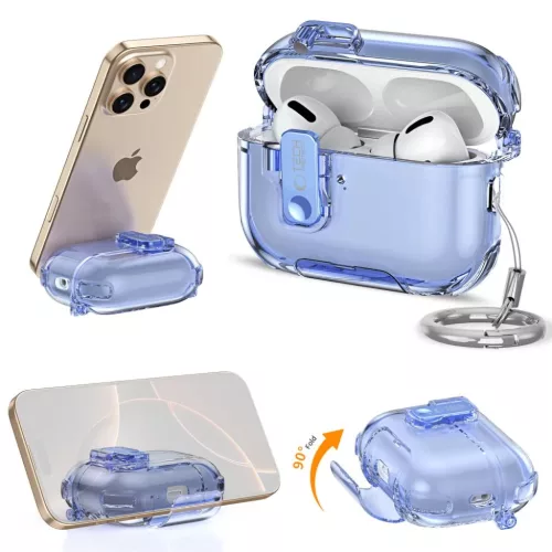 Tech-protect Bounce Pro Apple Airpods Pro 3 Átlátszó tok-5906302392681 5 kép