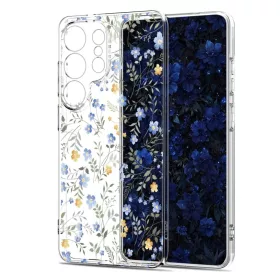 Samsung Galaxy S26 Ultra tok Tech-Protect FlexAir Kerti Virágok tok-5906302390038 2 kép