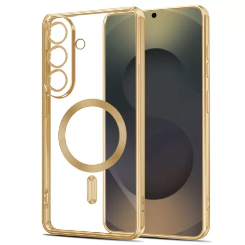 Samsung Galaxy S26 Tech-Protect MagFlex MagSafe tok - Arany-5906302390175 2 kép