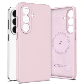 Samsung Galaxy S26 Tech-protect Silicone Magsafe tok Rózsaszín Gyön-5906302390274 2 kép