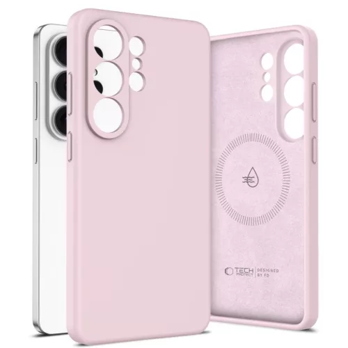 Samsung Galaxy S26 Ultra tok Tech-protect Silicone Magsafe Rózsaszín-5906302390298 2 kép
