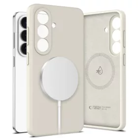   Samsung Galaxy S26 Tech-protect Silicone Magsafe tok Beż színű