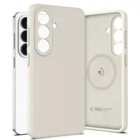 Samsung Galaxy S26 Tech-protect Silicone Magsafe tok Beż színű-5906302390304 2 kép