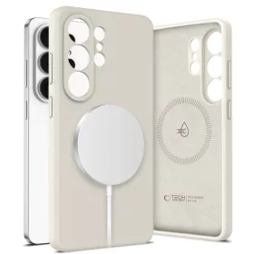   Samsung Galaxy S26 Ultra Tech-Protect Silicone Magsafe tok Cosmic Latte / Beżowy