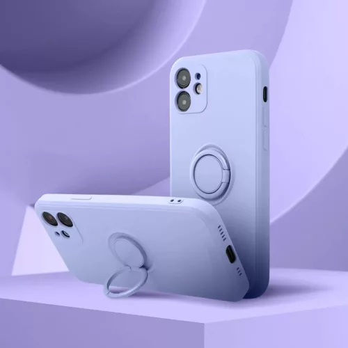 Samsung Galaxy S26 Ultra tok szilikon gyűrűs tok lila-5903396436697 5 kép