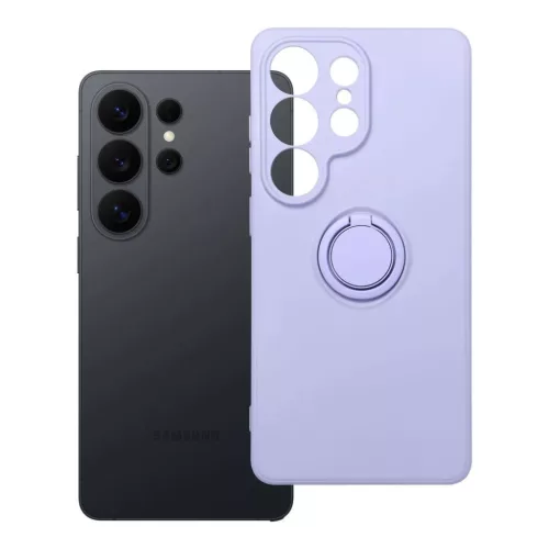 Samsung Galaxy S26 Ultra tok szilikon gyűrűs tok lila-5903396436697 10 kép