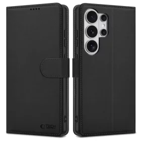 Samsung Galaxy S26 Ultra Tech-Protect Wallet fekete tok