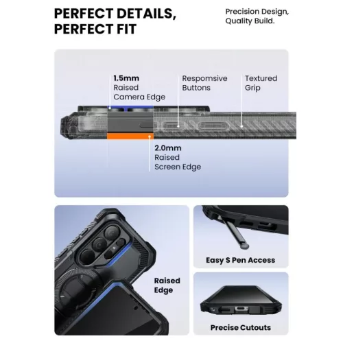 Samsung Galaxy S26 Ultra Supcase Iblsn Armorbox Clip Mag Magsafe tok F-843439160903 9 kép