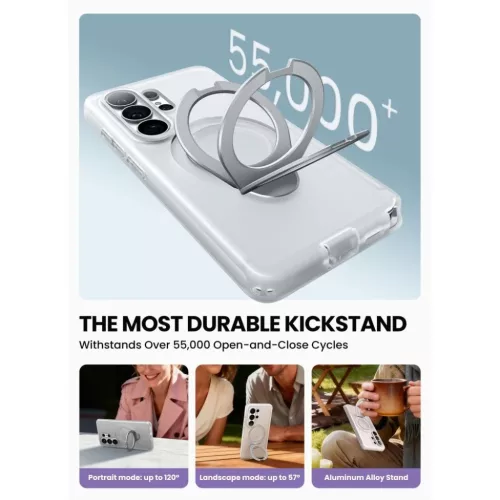 Samsung Galaxy S26 Ultra Supcase Cosmo Mag Magsafe Prizmatikus Tiszta -843439160927 5 kép