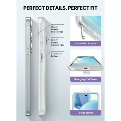 Samsung Galaxy S26 Ultra Supcase Cosmo Mag Magsafe Prizmatikus Tiszta -843439160927 9 kép