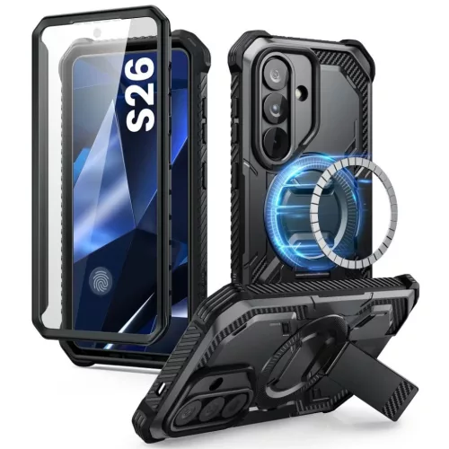 Samsung Galaxy S26 Supcase Iblsn Armorbox Mag Magsafe tok Fekete-843439160965 2 kép
