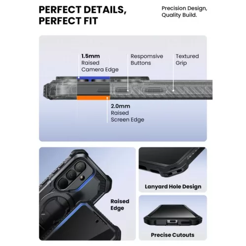 Samsung Galaxy S26 Supcase Iblsn Armorbox Mag Magsafe tok Fekete-843439160965 9 kép