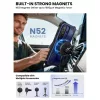 Samsung Galaxy S26 Supcase Iblsn Armorbox Mag Magsafe tok Kobalt-843439160972 5 kép