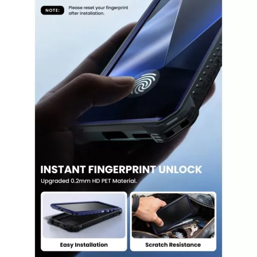 Samsung Galaxy S26 Supcase Iblsn Armorbox Mag Magsafe tok Kobalt-843439160972 7 kép