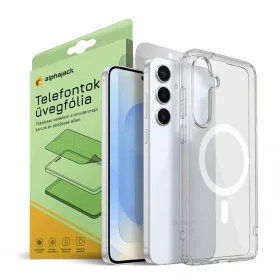 Samsung Galaxy S26 Magsafe tok + üvegfólia ujjlenyomat olvasó kompa- 1 kép