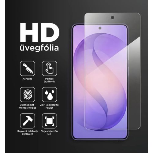 Samsung Galaxy S26 Magsafe tok + üvegfólia ujjlenyomat olvasó kompa- 3 kép