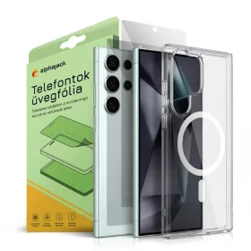 Samsung Galaxy S26 Ultra Magsafe tok + üvegfólia ujjlenyomat olvasó- 1 kép