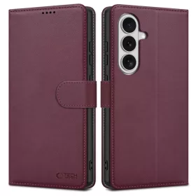 Samsung Galaxy S26 Tech-protect Wallet tok Bordó-5906302390366 1 kép