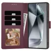 Samsung Galaxy S26 Tech-protect Wallet tok Bordó-5906302390366 2 kép