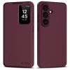 Samsung Galaxy S26+ Plus Tech-protect Smart Wallet bordó tok-5906302390496 1 kép