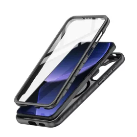 Samsung Galaxy A57 5G Matt Fekete Tech-protect Defense Magsafe tok-5906302390977 2 kép