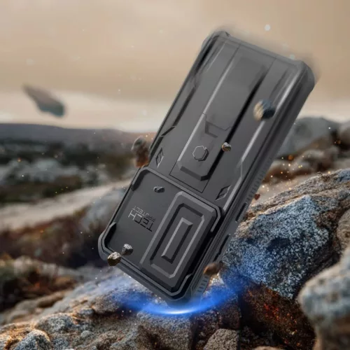 Samsung Galaxy S26 Fekete Tech-Protect Kevlar Cam+ 2-készlet tok-5906302352395 5 kép