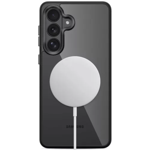 Samsung Galaxy S26 Tech-protect Magmat Magsafe tok Czarno-Przezroczyst-5906302390106 3 kép