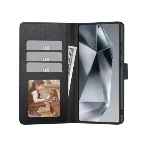  Samsung Galaxy A57 Fekete Tech-protect Wallet tok-5906302392155 3 kép