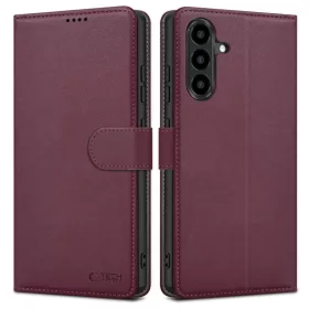  Samsung Galaxy A57 Bordó Tech-protect Wallet tok-5906302392377 1 kép