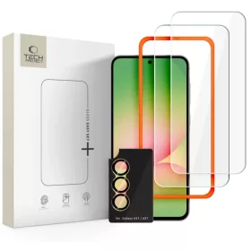  Samsung Galaxy A57 5G Tech-protect Easy Set+ üvegfólia 3-pack, Átl-5906302390946 1 kép