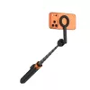Tech-protect L10s Magsafe Bluetooth Selfie Stick Tripod Black/orange-5906302352807 6 kép
