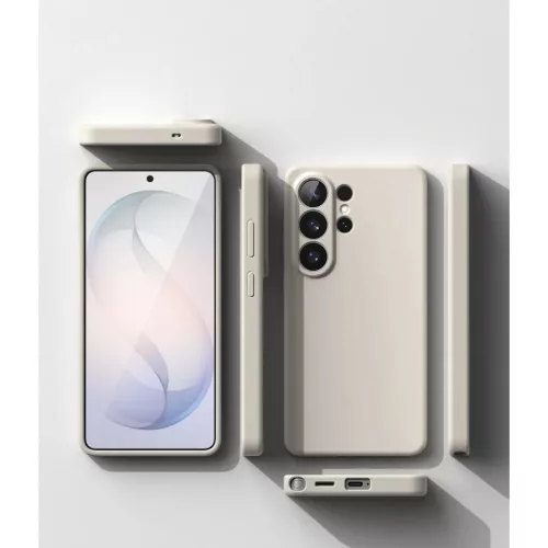 Samsung Galaxy S26 Ultra Ringke Silicone Magnetic Magsafe tok Beż-8800328814752 5 kép