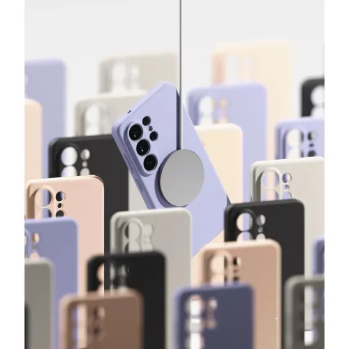 Samsung Galaxy S26 Ultra Ringke Silicone Magnetic Magsafe tok Beż-8800328814752 8 kép