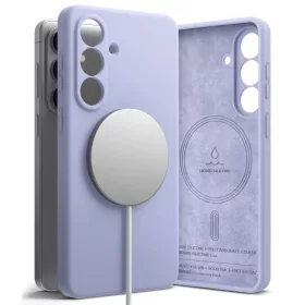   Samsung Galaxy S26 Plus Ringke Szilikon Mágneses MagSafe tok Fénylila tok