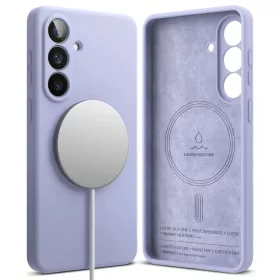 Samsung Galaxy S26 Plus Ringke Szilikon Mágneses MagSafe tok Fénylil-8800328815247 2 kép