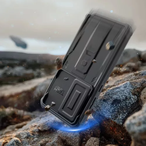 Samsung Galaxy S26 Ultra Tech-protect Kevlar Cam+ 2-set fekete tok-5906302352418 6 kép