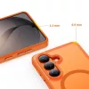 Samsung Galaxy S26 Tech-protect Magmat Magsafe tok Matte Orange / Tok-5906302390748 5 kép