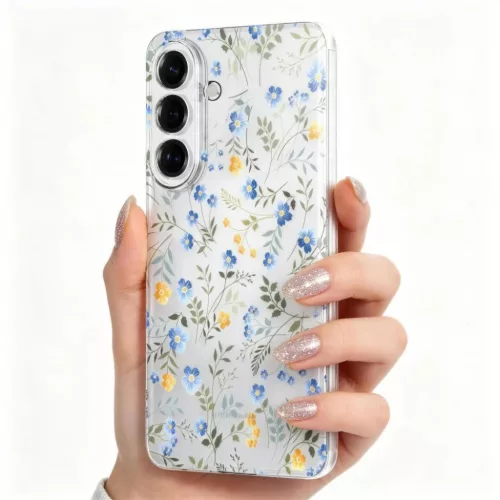 Samsung Galaxy A57 5G Tech-protect Flexair tavaszi virágok tok-5906302392025 2 kép